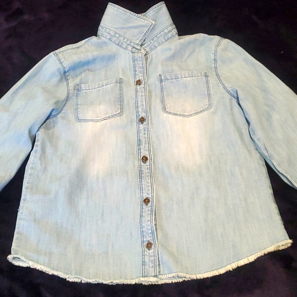 Crazy 8 Girl's Denim Shirt